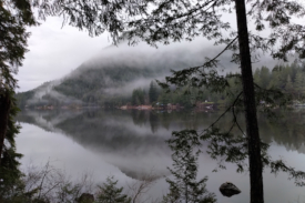 Low clouds on Oyster Bay